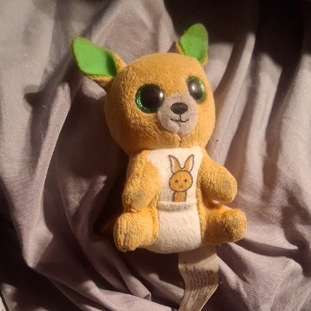Ty Plush Toy with Tan and Black